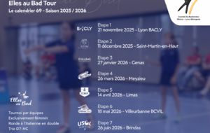 Elles au bad tour - par équipe